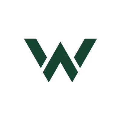 Woodander logo: light